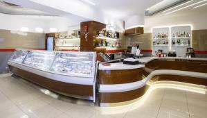 Izgled moderne sladoledne vitrine