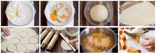 Kanoli recept v sliki