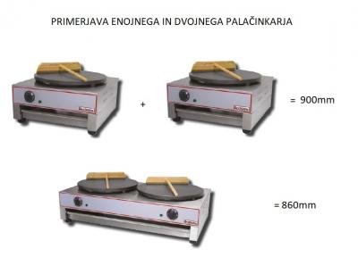 Primerjava enojnega in dvojnega palačinkarja