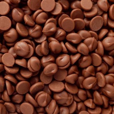 Mlečni diski so optimalni tip čokolade za praline ali tablice.