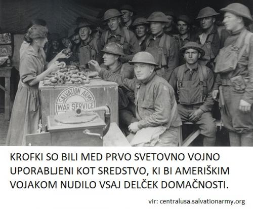 Krofki med prvo svetovno vojno