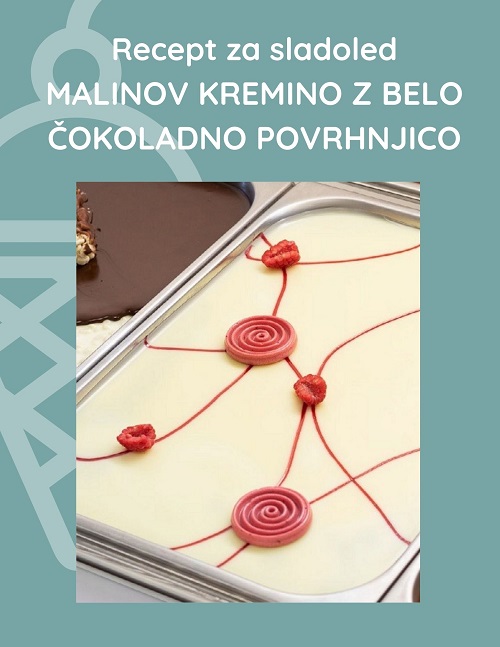 Recept za profesionalni sladoled malinov kremino