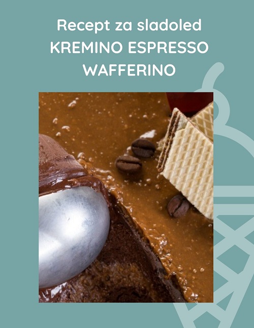 Reecpt za sladoled kremino epresso wafferino