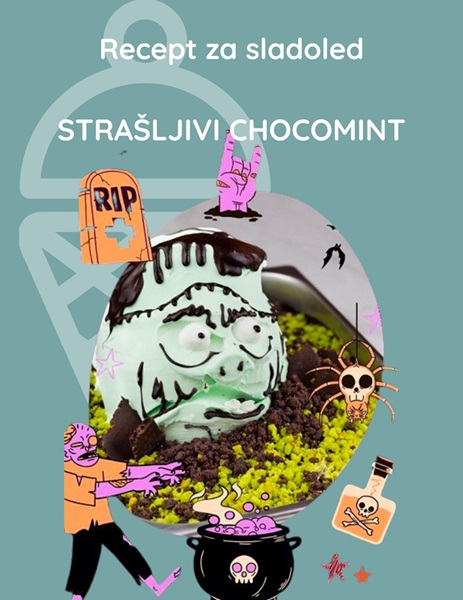 POvezava na halloween sladoled