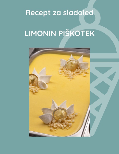 Recept za sladoled limonin piškotek