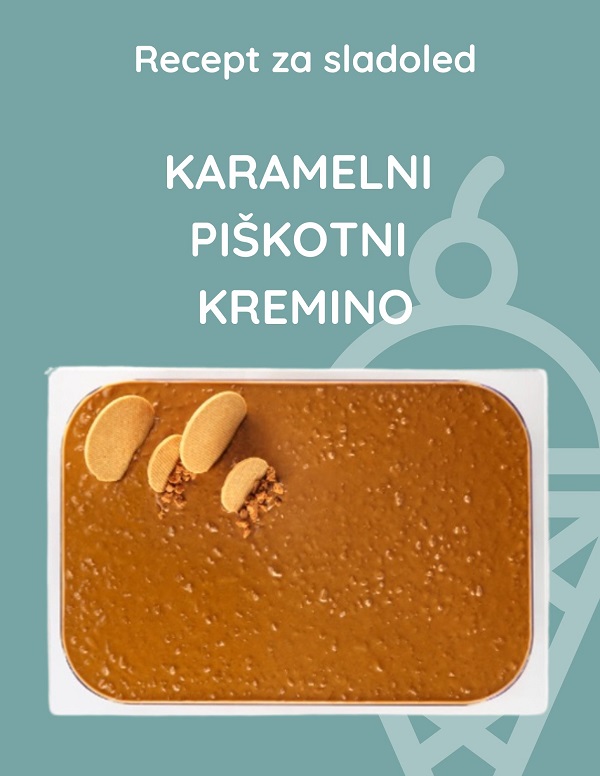 karamelni kremino s piškotki