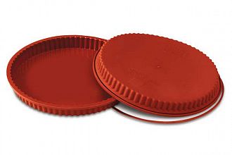 silikonski model za peko pit z narebričenim robom