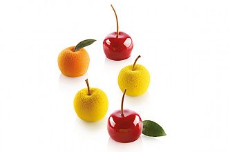 zanimive slaščice kot mala jabolka, češnje in marelice