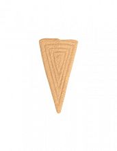 trikotna in hrustljava sladoledna dekoracija