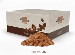 ariba mlečni čokoladni diski z 32% deležem kakava
