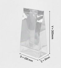srednje velike celofanske vrečke za pakiranje suhega sadja, zelišč ali oreškov