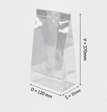 celofanske vrečke za spravilo božičnih piškotov
