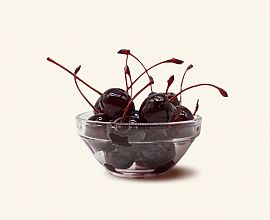 češnja koktejl za sladice, koktejle in slaščice