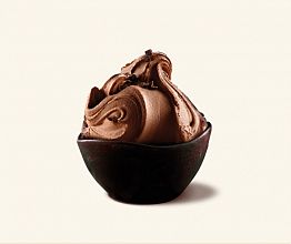 čokoladni sladoled izdelan iz surovin iz Santo Dominga