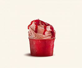 fruttea jagoda za odličen sladoledni sorbet z okusom jagode