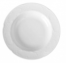 globok krožnik za juhe flora