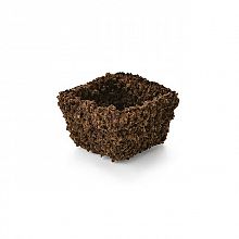 kvadratne skodelice z drobci kakava