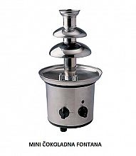 mini čokoladna fontana