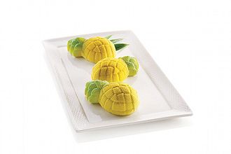 silikonski model za peko ali zamrzovanje slaščice v obliki ananasa