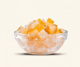 polkandirane kocke limonine lupinice v ginu