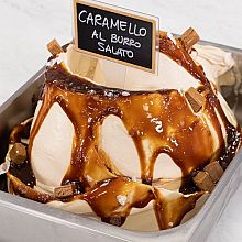 karamelni preliv za sladoled z dodatkom slanega masla