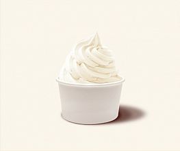 prašek za jogurtov točeni sladoled