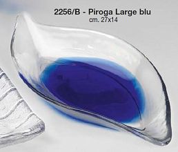 steklena skleda piroga blue
