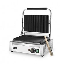 litoželezen toaster panini z rebrasto površino
