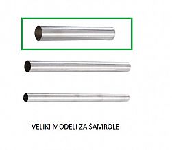 MODELI ZA ŠAMROLE INOX 50CI22X14 22X140mm 10/1