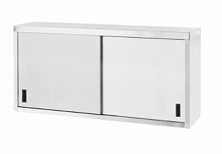 viseča inox omarica z drsnimi vratci