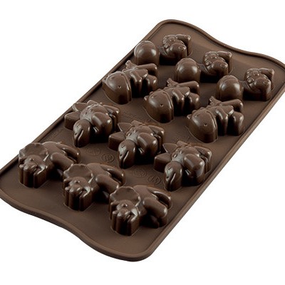 model za izdelavo čokoladnih pralin v obliki dinozavrov