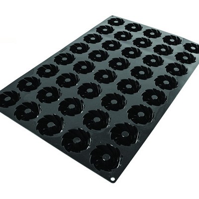 črn silikonski model za slaščice