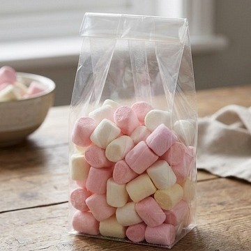 celofanska vrečka s penicami