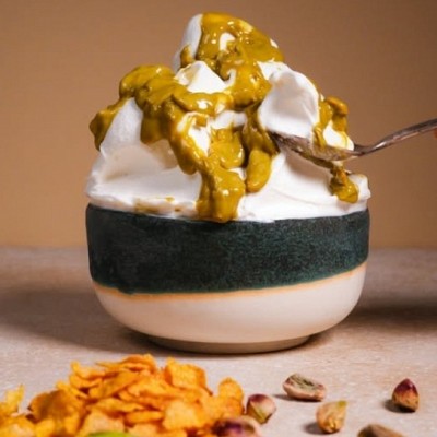 krema čokopistacija s hrustljavimi kosmiči