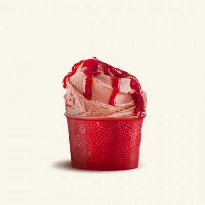 fruttea jagoda za odličen sladoledni sorbet z okusom jagode