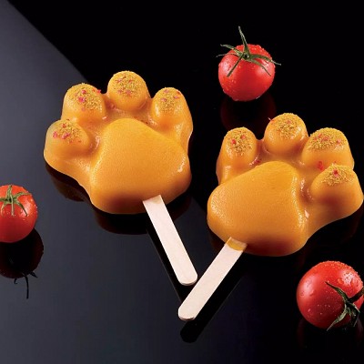 ledenke v obliki živalske tace