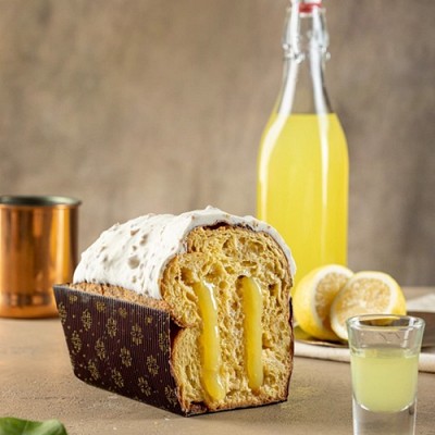 pecivo polnjeno s kremo limoncello