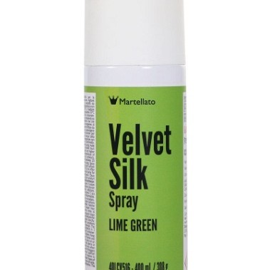 limetino zelen velvet silk sprej za krašenje sladic