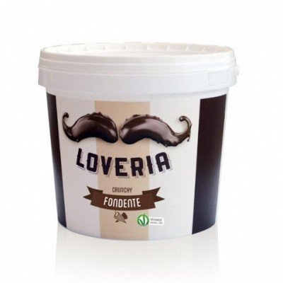 loveria crunchy fondente embalaža