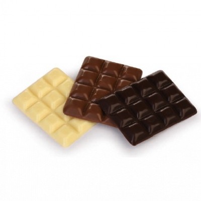 mini čokoladne tablice za dekoriranje slaščic ali sladoleda