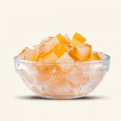 polkandirane kocke limonine lupinice v ginu