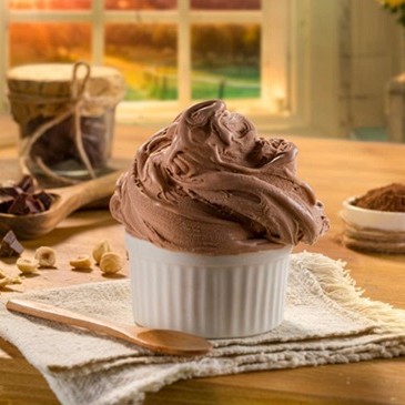 sladoled z okusom gianduie amare