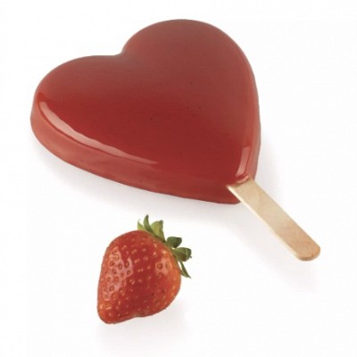 sladoledna lučka v obliki srca