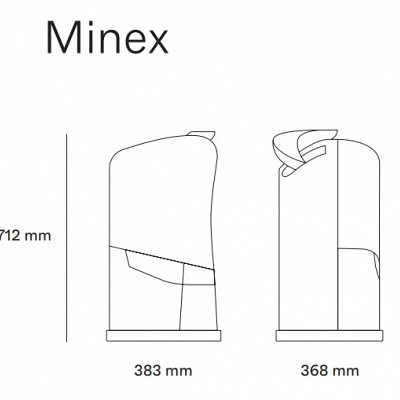 sokovnik minex dimenzije