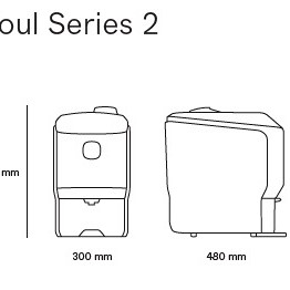 dimenzije sokovnika soul serie 2
