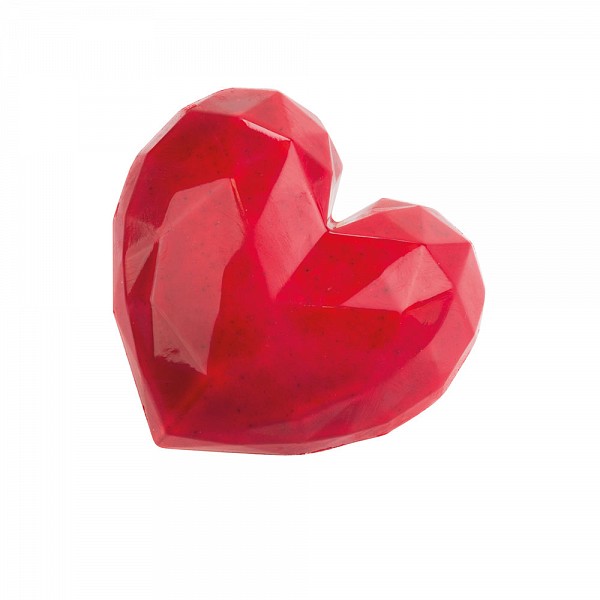 Model za čokoladne praline DIAMOND HEART 70X66mm MA3015