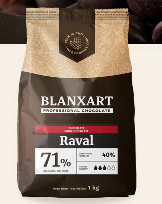 raval temna čokolada z 71% kakava