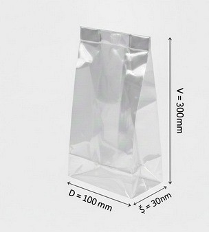srednje velike celofanske vrečke za pakiranje suhega sadja, zelišč ali oreškov