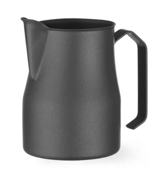 črn lonček za penjenje mleka, volumen 700ml