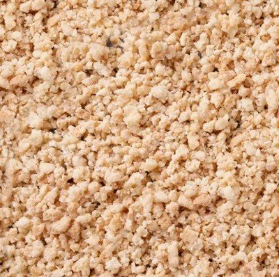 kokosov crumble za dekoriranje slaščic ali sladoleda